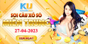 Soi cầu XSMT ngày 27/04/2023 dự đoán xổ số miền trung Thứ 5